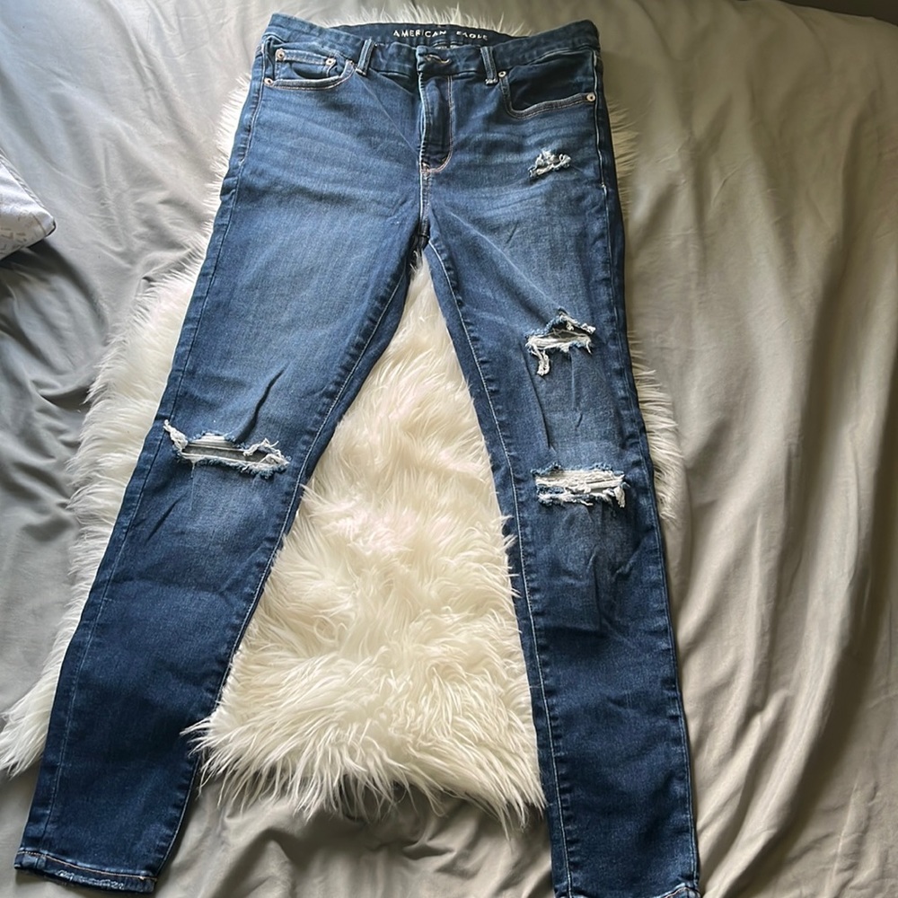 American eagle high rise jeans
